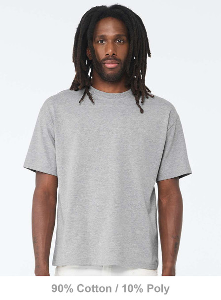Bella + Canvas 3010 The 6oz Heavyweight Unisex T-Shirt | Athletic Heather