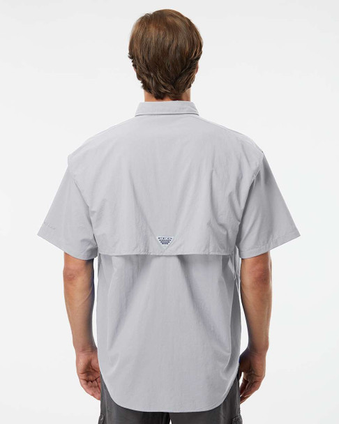 Columbia 212464 Men's Bahama II Short-Sleeve Shirt | Cool Grey