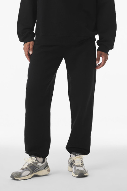 BELLA + CANVAS 4737 10 oz. Heavyweight Sweatpants | Black BELLA + CANVAS 4737 10 oz. Heavyweight Sweatpants | Black