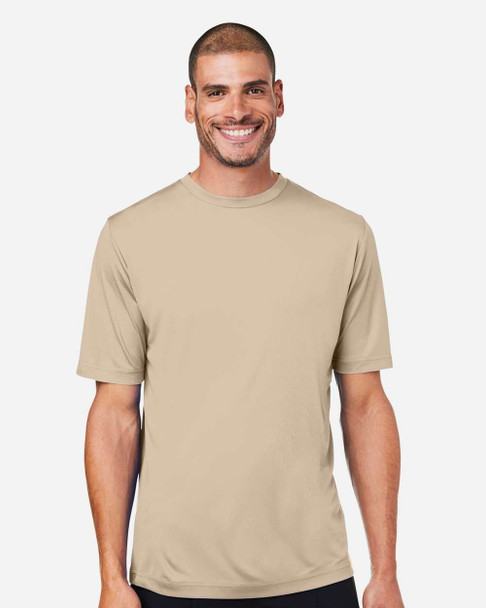 CORE365 CE10 Capital Performance T-Shirt | Stone