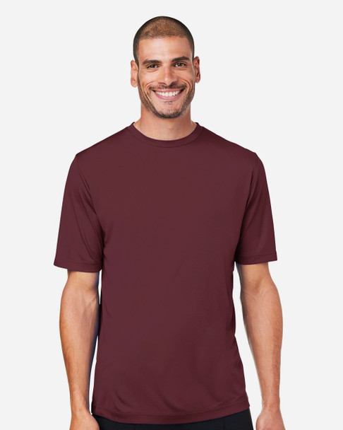 CORE365 CE10 Capital Performance T-Shirt | Burgundy