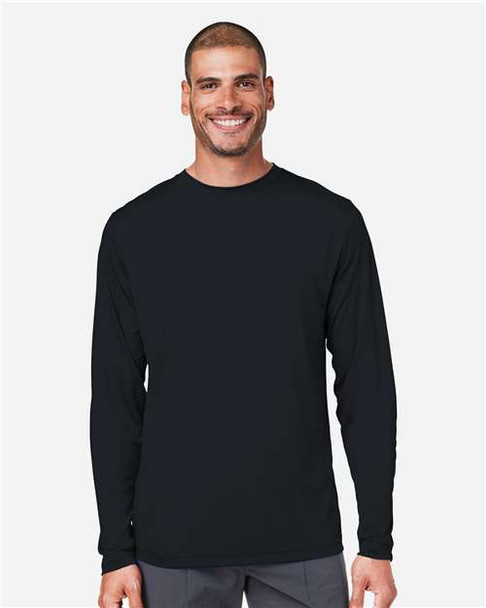 CE10L CORE365 Capital Long Sleeve Performance T-Shirt | Black