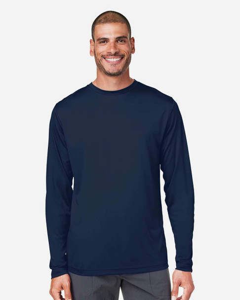 CE10L CORE365 Capital Long Sleeve Performance T-Shirt | Classic Navy