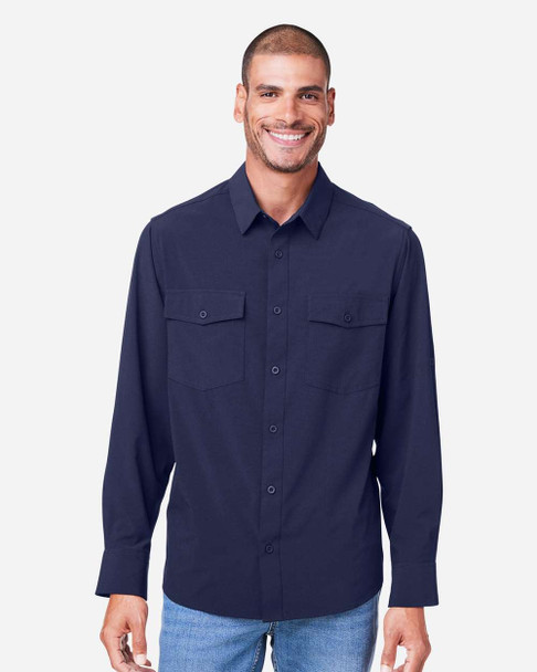 CORE365  CE510L Ultra UVP® Marina Shirt | Classic Navy
