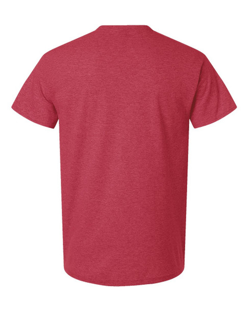 Gildan 3000 Light Cotton T-Shirt | Heather Red