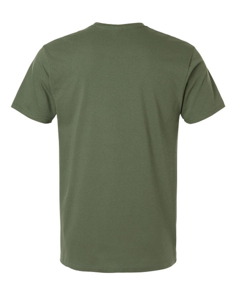 Gildan 3000 Light Cotton T-Shirt | Military Green