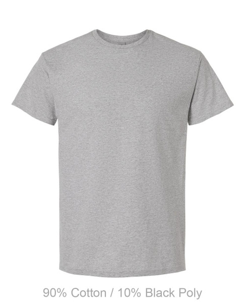 Gildan 3000 Light Cotton T-Shirt | Sport Grey
