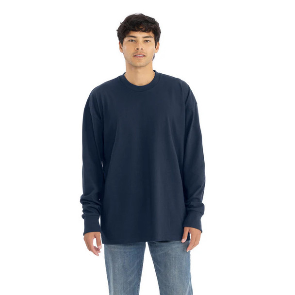 Next Level 7211 Heavyweight Long Sleeve T-Shirt | Midnight Navy Next Level 7211 Heavyweight Long Sleeve T-Shirt | Midnight Navy