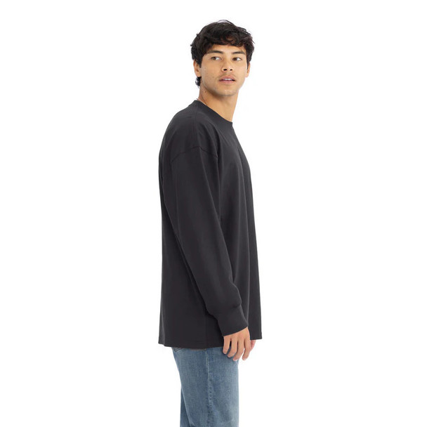 Next Level 7211 Heavyweight Long Sleeve T-Shirt | Graphite Black Next Level 7211 Heavyweight Long Sleeve T-Shirt | Graphite Black