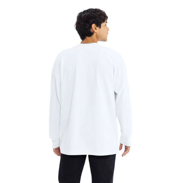 Next Level 7211 Heavyweight Long Sleeve T-Shirt | White Next Level 7211 Heavyweight Long Sleeve T-Shirt | White