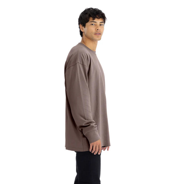 Next Level 7211 Heavyweight Long Sleeve T-Shirt | Shiitake Next Level 7211 Heavyweight Long Sleeve T-Shirt | Shiitake