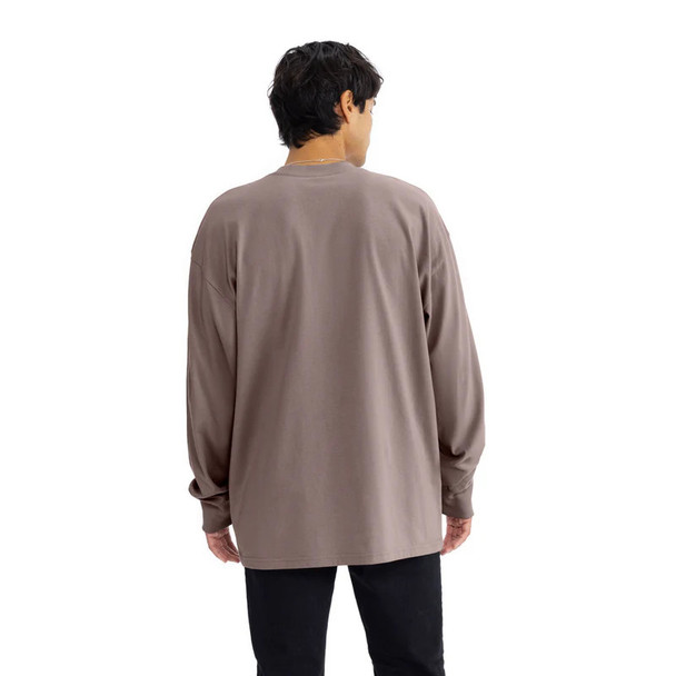 Next Level 7211 Heavyweight Long Sleeve T-Shirt | Shiitake Next Level 7211 Heavyweight Long Sleeve T-Shirt | Shiitake