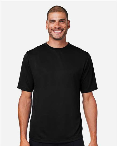 Team 365 TT15 Zone Performance Mesh T-Shirt | Black