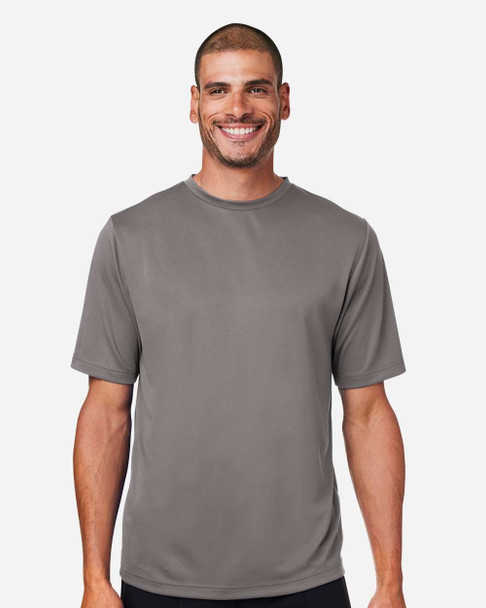 Team 365 TT15 Zone Performance Mesh T-Shirt | Sport Graphite
