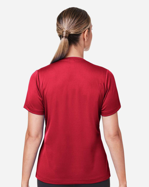 Team 365 TT15W Women's Zone Performance Mesh T-Shirt | Sport Red