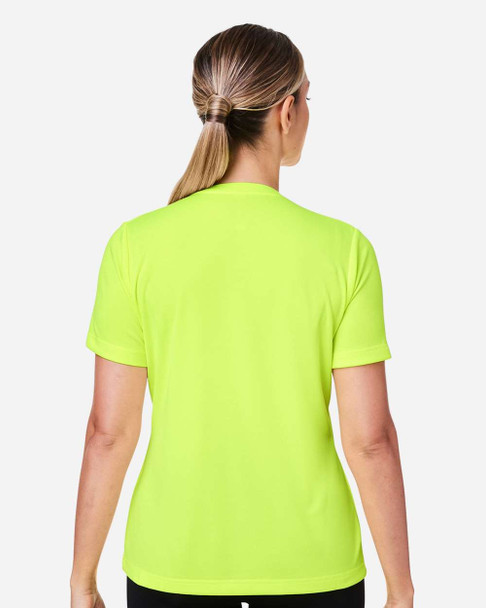 Team 365 TT15W Women's Zone Performance Mesh T-Shirt | Safety Yellow