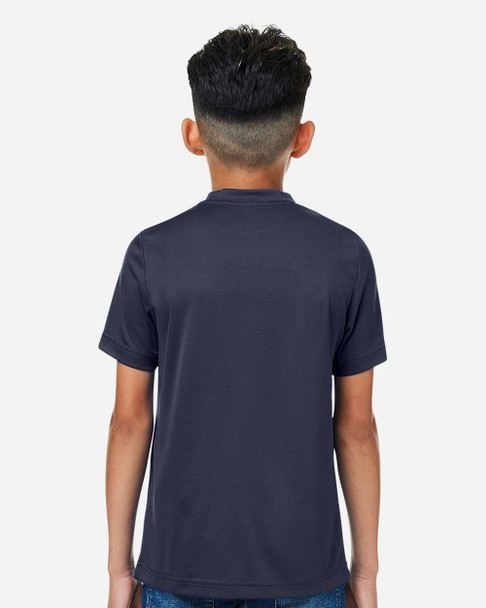 Team 365 TT15Y Youth Zone Performance Mesh T-Shirt | Sport Dark Navy