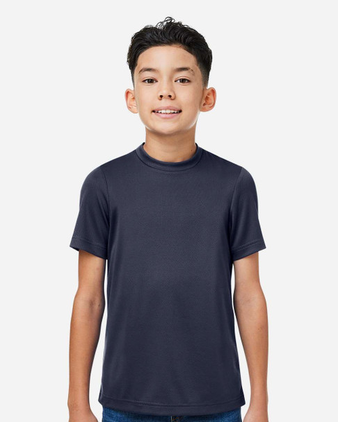 Team 365 TT15Y Youth Zone Performance Mesh T-Shirt | Sport Dark Navy