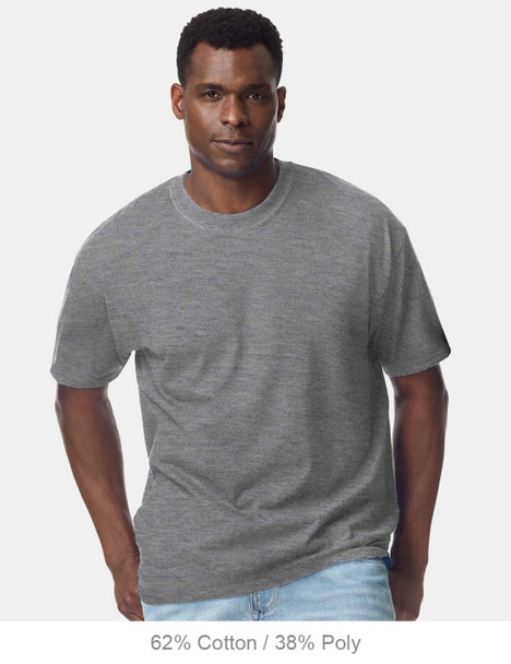Gildan 75000 Hammer™ Maxweight T-Shirt | Graphite Heather Gildan 75000 Hammer™ Maxweight T-Shirt | Graphite Heather