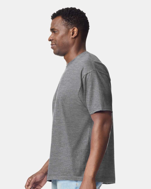 Gildan 75000 Hammer™ Maxweight T-Shirt | Graphite Heather Gildan 75000 Hammer™ Maxweight T-Shirt | Graphite Heather
