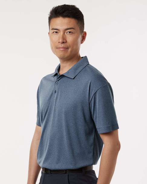 AllPro 41800 Pro-Lock Performance Polo | Heather Navy