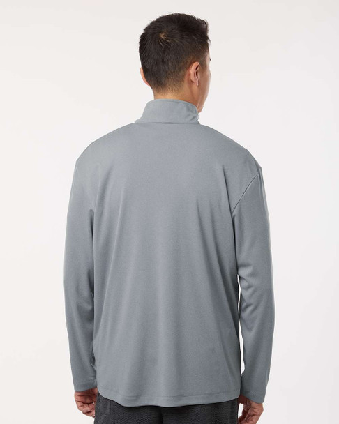 AllPro 41870 Pro-Lock Performance Quarter-Zip Pullover | Heather Steel