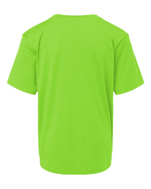 AllPro 48000Y Pro-Lock Youth Performance T-Shirt | Lime