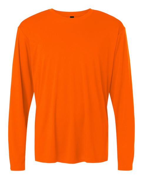 AllPro 48400 Pro-Lock Performance Long Sleeve T-Shirt | Neon Orange