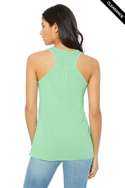 Clearance - Bella+Canvas 8800 Flowy Racerback Tank Top | Mint