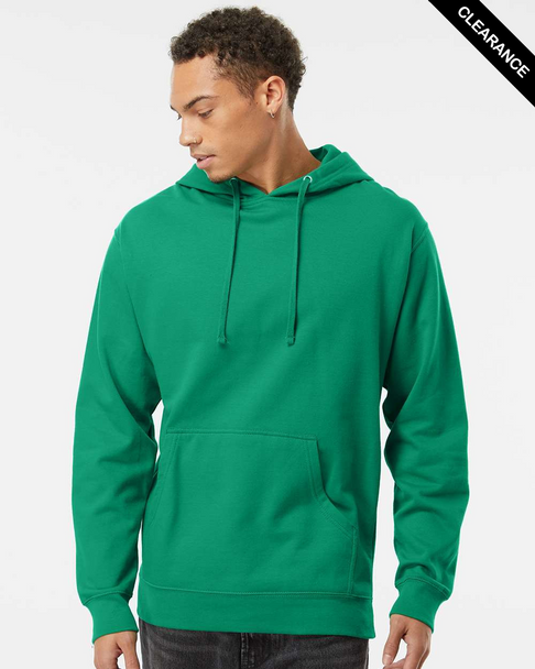 Clearance - SS4500 Independent Adult Midweight Hooded Sweatshirt | Kelly Green