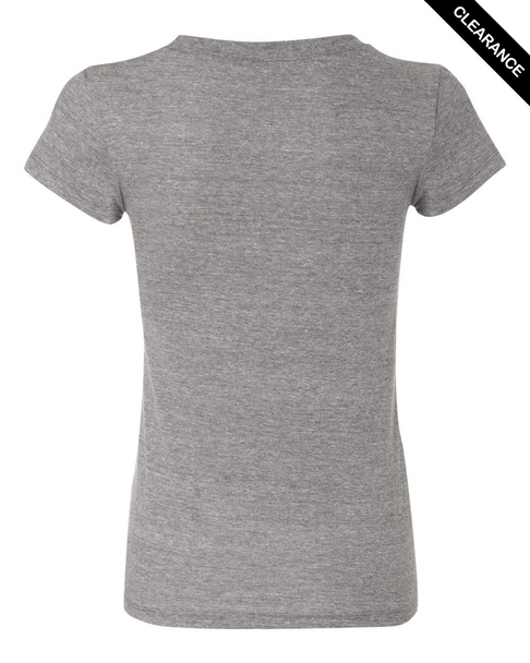 Clearance - Bella+Canvas 8413  Cameron Tri-Blend Short Sleeve Tee | Grey Triblend