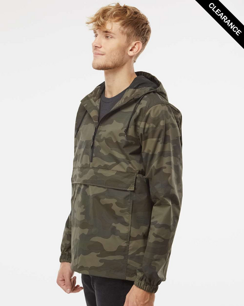 Clearance - Independent Trading Co. EXP94NAW Nylon Anorak Jacket | Forest Camo