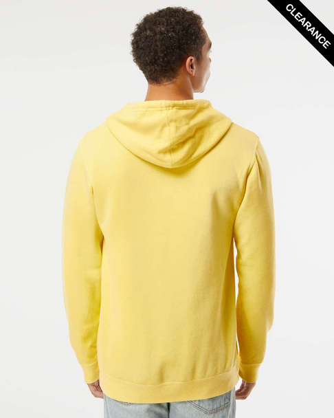 Clearance - Independent Trading Co. PRM4500 Heavyweight Pigment-Dyed Hoodie | Pigment Yellow
