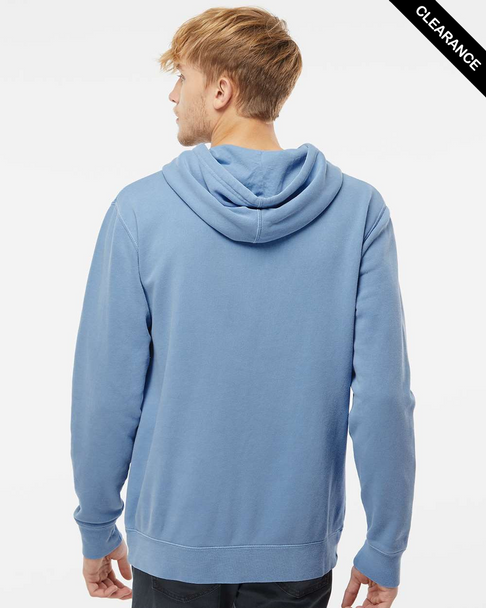 Clearance - Independent Trading Co. PRM4500 Heavyweight Pigment-Dyed Hoodie | Pigment Light Blue