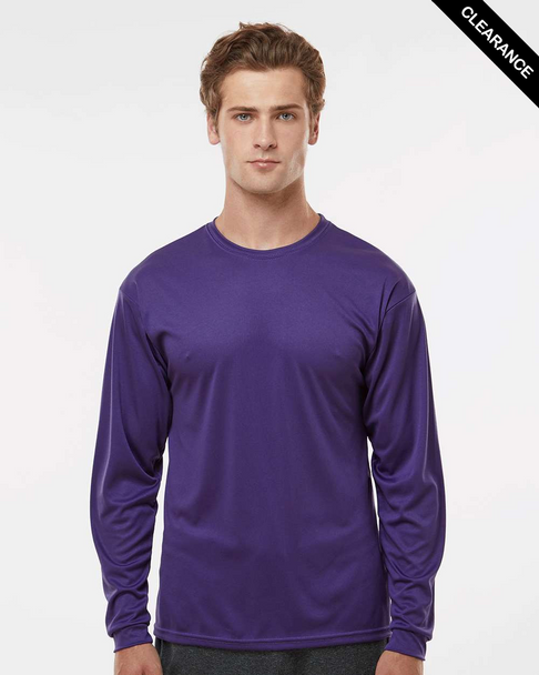 Clearance - C2 Sport 5104 Performance Long Sleeve T-Shirt | Purple