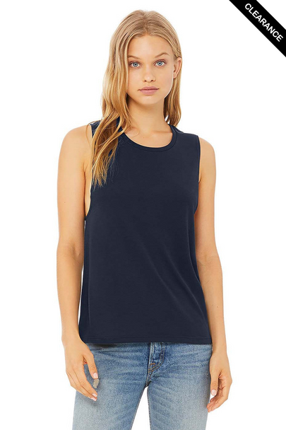 Clearance - Bella+Canvas 8803 Flowy Muscle Tank Top | Midnight