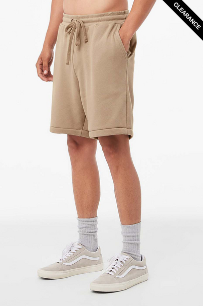 Clearance - Bella + Canvas 3724 FWD Fashion Unisex Short | Tan