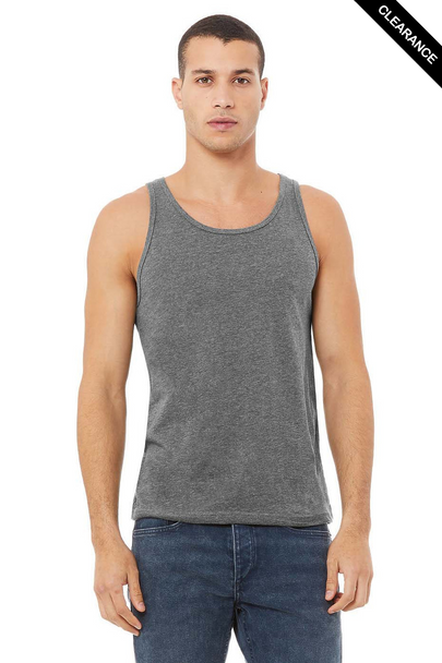 Clearance - Bella+Canvas 3480 Unisex Jersey Tank Top | Deep Heather