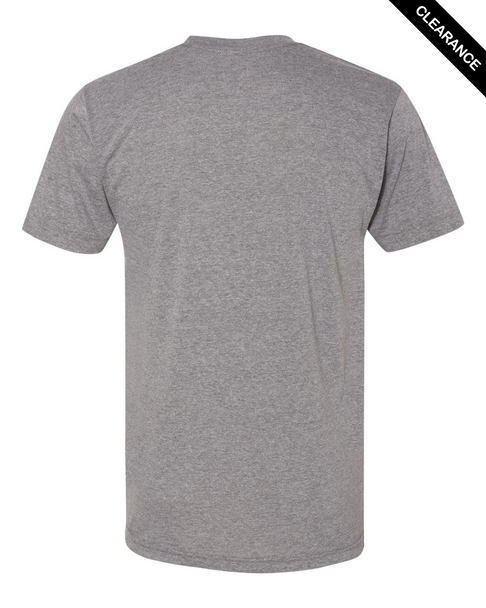 Clearance - American Apparel TR401 Unisex Tri-Blend Track T-shirt | Athletic Grey