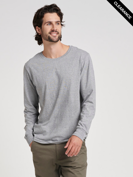 Clearance - Russell Athletic 64LTTM Unisex Essential Performance Long-Sleeve T-Shirt | Oxford