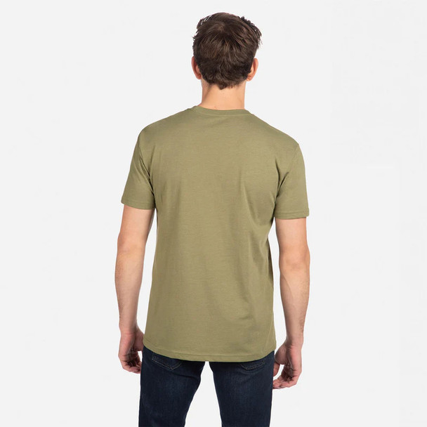 Next Level 6210 Unisex CVC Crewneck Tee | Light Olive