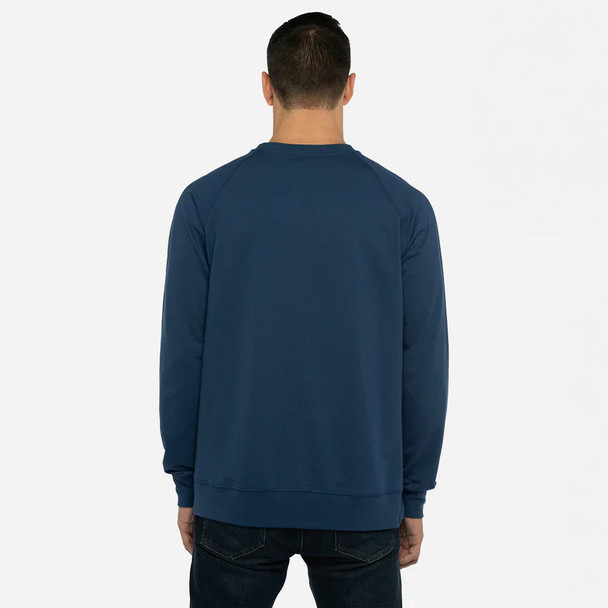 Next Level 9000 Unisex French Terry Raglan Crewneck Shirt | Cool Blue Next Level 9000 Unisex French Terry Raglan Crewneck Shirt | Cool Blue