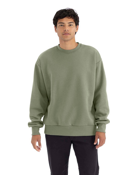 Next Level 9007 Apparel Unisex Heavyweight Sweatshirt | Light Olive Next Level 9007 Apparel Unisex Heavyweight Sweatshirt | Light Olive