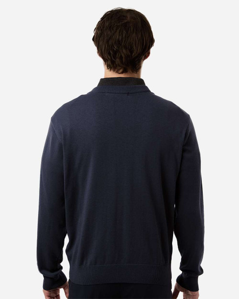 Devon & Jones  DG445 Men's New Classics V-Neck Sweater | Navy