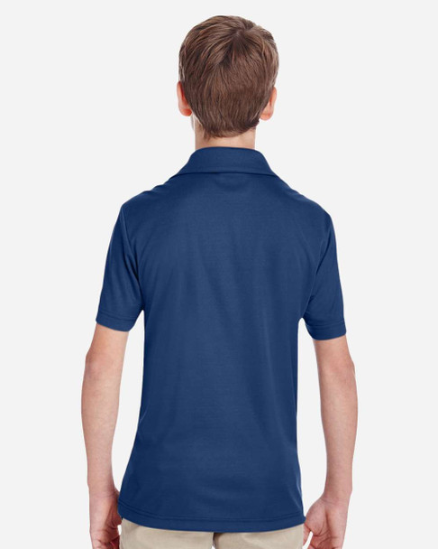 Team 365 TT51Y Youth Zone Performance Polo | Sport Dark Navy