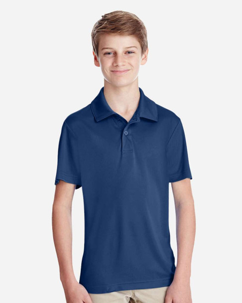 Team 365 TT51Y Youth Zone Performance Polo | Sport Dark Navy