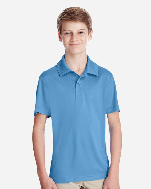 Team 365 TT51Y Youth Zone Performance Polo | Sport Light Blue