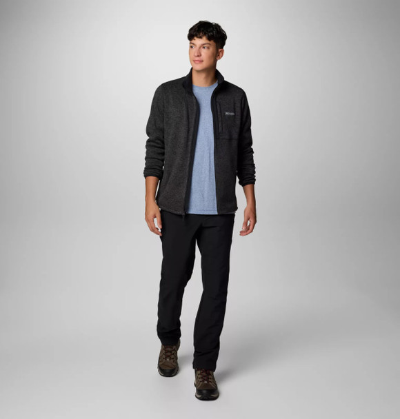Columbia 209773 Men's Sweater Weather Full-Zip | Black Heather