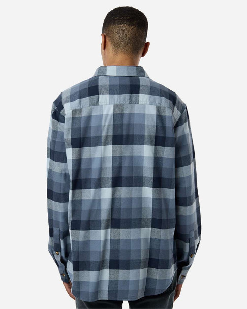 Columbia 161795 Men's Cornell Woods™ Flannel Shirt | Collegiate Navy Multi Buffalo Check