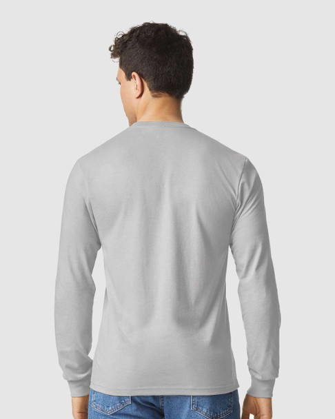 Gildan 64440CVC Unisex Softstyle® CVC Long Sleeve T-Shirt | Cement